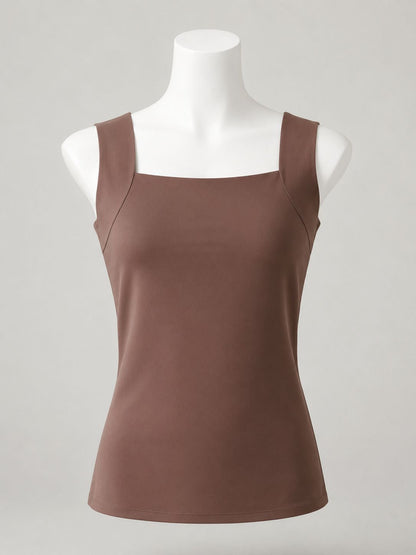 Ayah Restore Bra Tank in brown