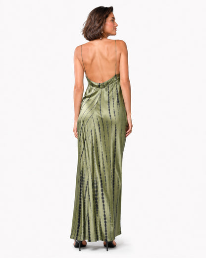 Lotus Halter Dress